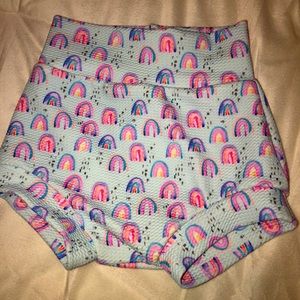 Boutique Rainbow Bummies Size 3t-4t
